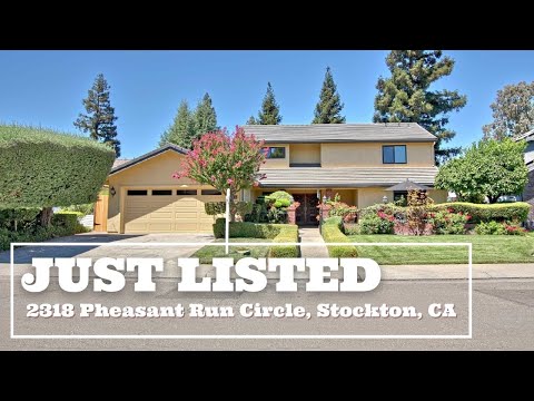 2318 Pheasant Run Circle, Stockton, CA home video tour