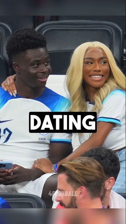 Bukayo Saka With His Girlfriend 😍 #viral #football