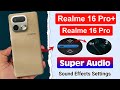 Realme 16 Pro 5G High Quality Sound Settings | Super Audio &amp; Dolby Atmos (Hindi)