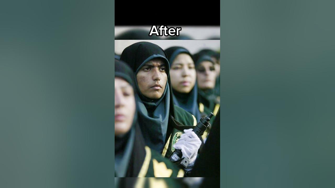 Iranian women before and after the revolution. #iranprotests #iran #history #education
