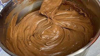 كريمة غنية بالشكولاطة لحشو الكيك بنة لا تقاوم 😍 crème mousseline au chocolat
