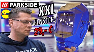 PARKSIDE 29 Euro  Automatik Schweißhelm mit XXL Sichtfenster! | PSHP A1