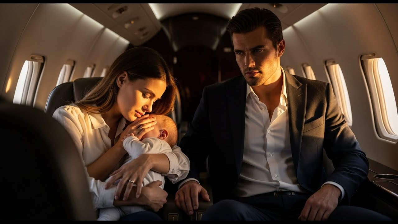 Uspokoiła płaczące dziecko szefa mafii podczas lotu — odnalazł ją i uczynił swoją żoną