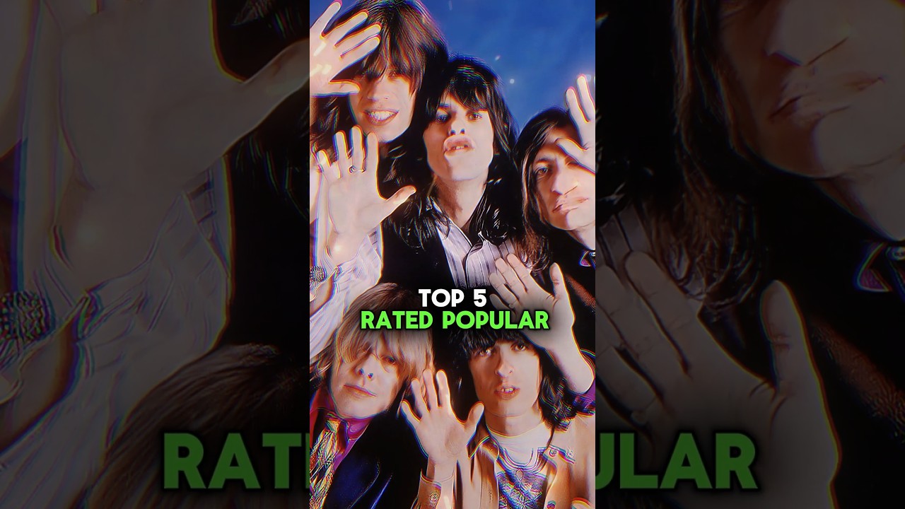 TOP 5 70s RATED POPULAR ROCK BANDS! 