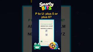 Code Crackers · Short: Count the Hops! P to U: plus 5 or plus 6 #shorts #maths