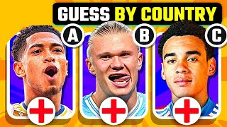 Can You Guess the Football Players by Their Nationality? | Ultimate 2024 Quiz Challenge!