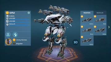 NEW EIFFEL TITAN IS BUGGED ALREADY? TESTING IT OUT! (War Robots)
