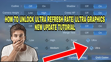 HOW TO UNLOCK ULTRA 2023 REFRESH RATE/GRAPHICS ✓ LATEST FILE✓ LEXPRO OFFICIAL MLBB
