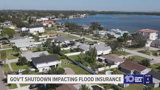 Government shutdown impacting Florida home buyers seeking flood insurance