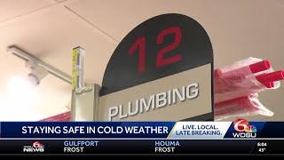St. Tammany residents prepare for hard freeze