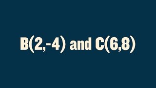 Midpoint Formula: 2 Points