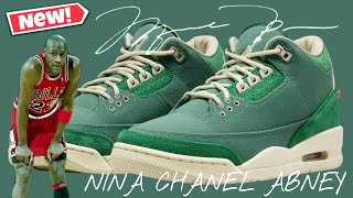 NEW !!!  CHIC? GOOFY? FOR SURE,  IT'S CLEAN ! JORDAN 3 NINA CHANEL ABNEY ! #nike #jordan3 #sneakers