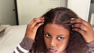 Fall Finds 😍- IDEFINE Chocolate Brown Wig 🍂💇🏽‍♀️