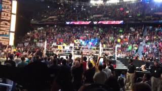 John Cena live entrance Richmond WWE Raw 5/18/15