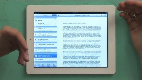 How to Sync Documents on Multiple iPads for Business : iPad Tips