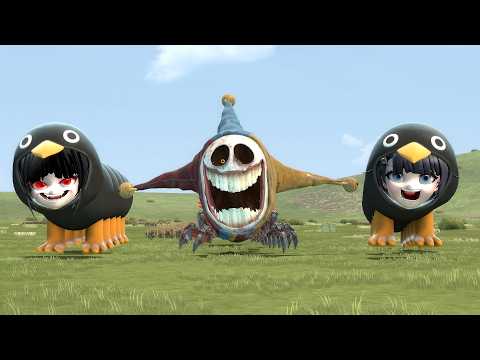 Surviving The Prototype, Huggy Wuggy, Smiling Critters, Poppy Playtime Bus Eater, Gugugaga | Gmod