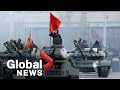 Defiant Belarus holds Victory Day parade despite coronavirus concerns