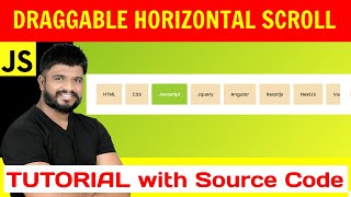 Ep80 - Horizontal Draggable Scroll Tutorial and Source Code