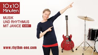 10x10 Min. Musik und Rhythmus mit Janice für Klasse 1 // Vorschau