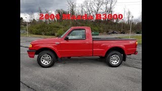 2004 Mazda B3000 Truck (Like Ford Ranger) - Tour, Walk around, Engine Start Up