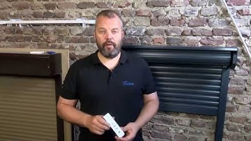 How to program a Somfy RS 100 IO motor (end limits - direction - linking remote)