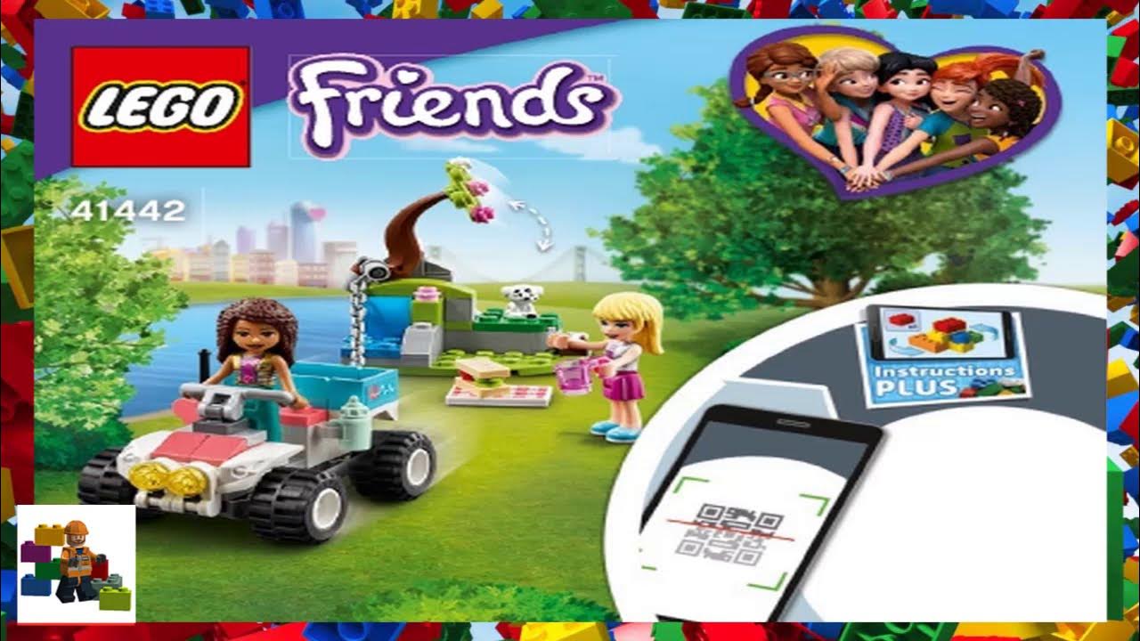 LEGO instructions LEGO Friends 41442 Vet Clinic Rescue Buggy YouTube