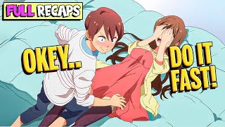 😨Shy Boy Make The rudest Girl to Fall in Love with Him💛Tsurezure Children Anime Full Recap