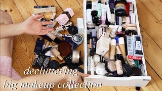 DECLUTTERING BIG MAKEUP COLLECTION!