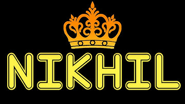 Nikhil Name Status video | New whatsapp status video | Ye Sirf Naam Nahi Brand Hai | Name status
