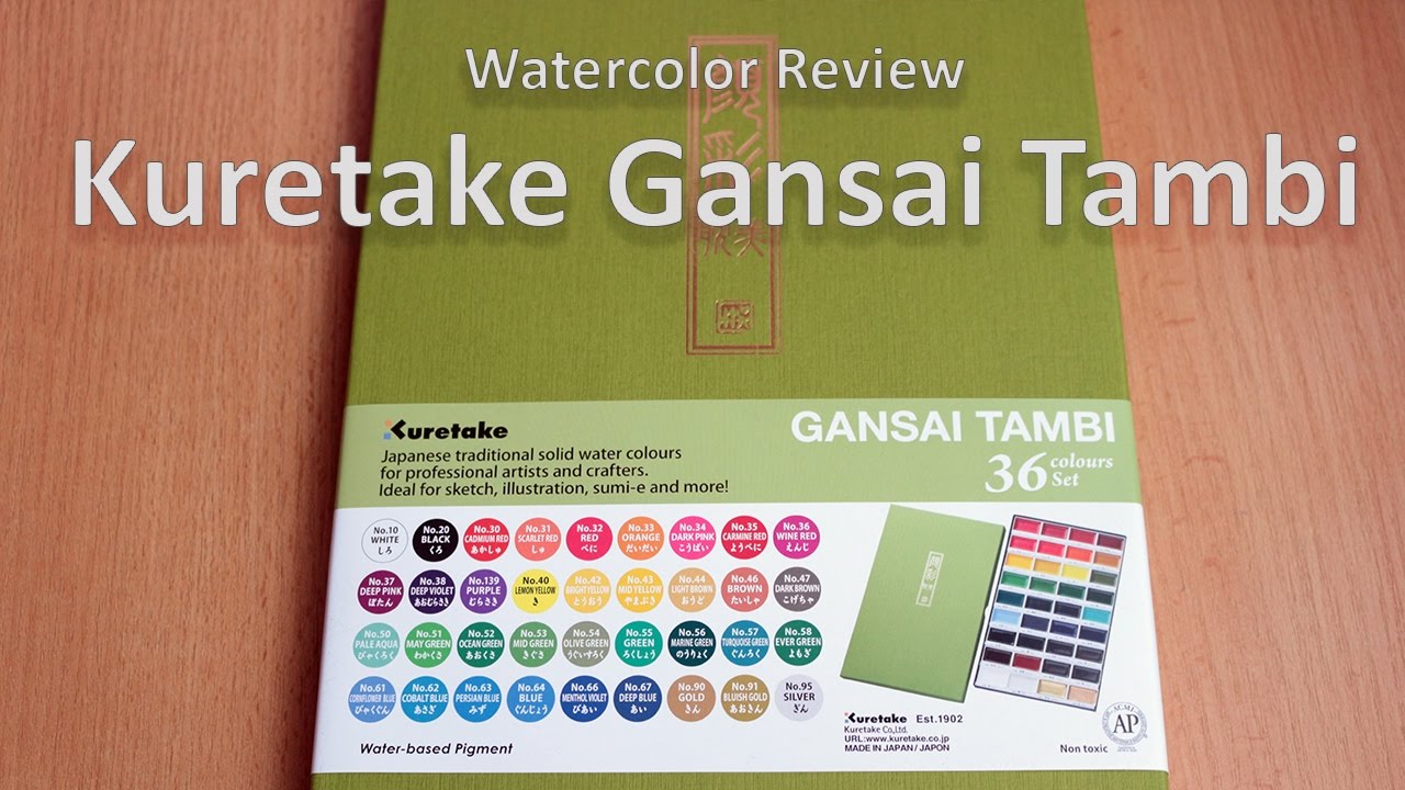 Gansai Tambi Color Chart