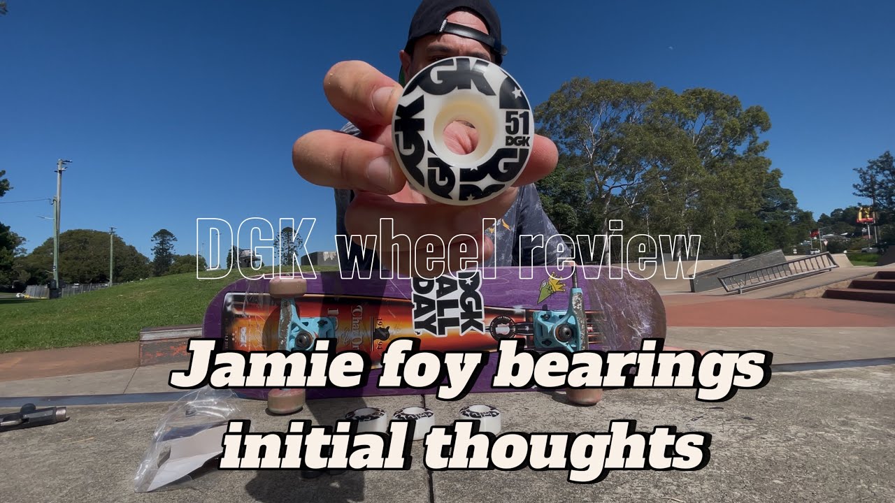 Bronson Raw Bearings Review, not that good! And DGK wheel review.