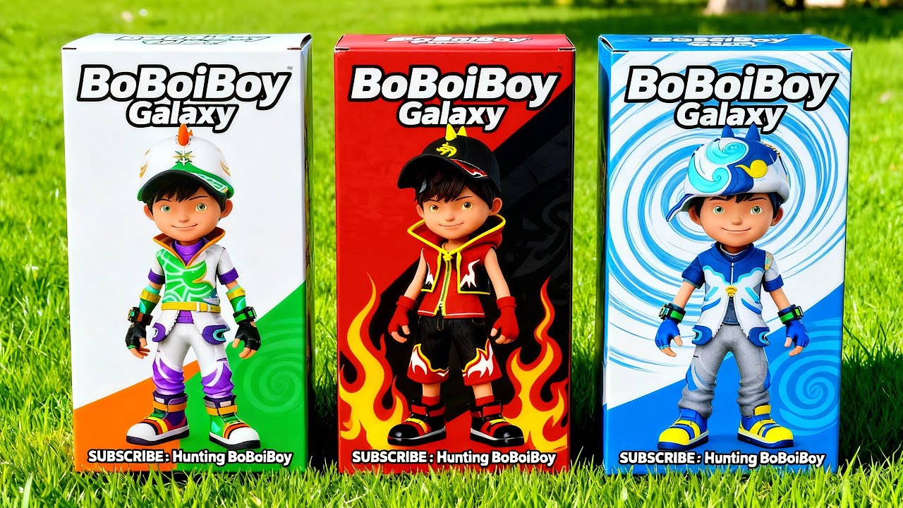Aku Menemukan Mainan BoboiBoy Terbaru! Unboxing Mainan BoBoiBoy!