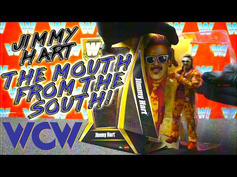 WCW Legend Jimmy Hart Mattel's Elite Collection Figure Unboxing & Review
