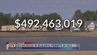 Myrtle Beach sees increase in building permits in 2021