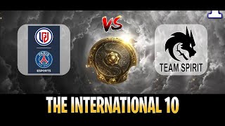 PSG.LGD vs TEAM SPIRIT THE INTERNATIONAL 10 GRAND FINAL Game 3 Ame -Spectre- Perspective