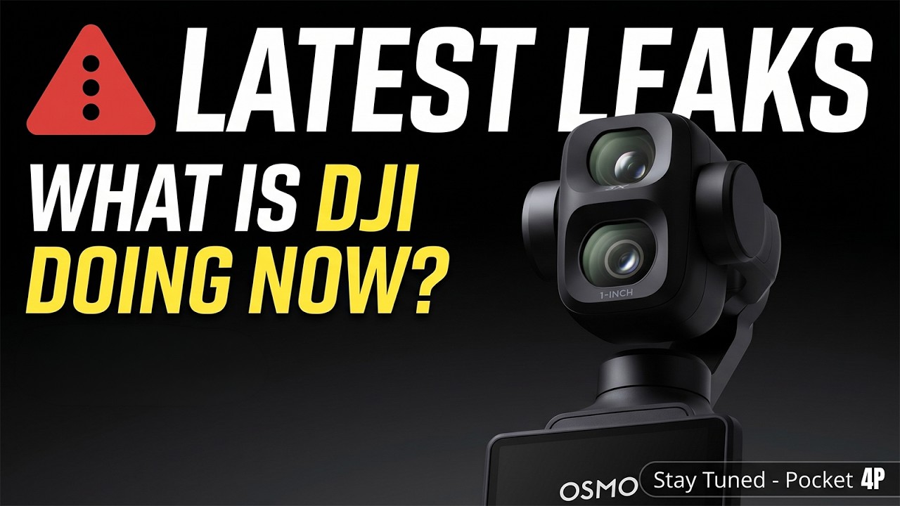 DJI is telling you DON'T BUY the Pocket 4! Osmo Pocket 4 Pro Leaks are ...