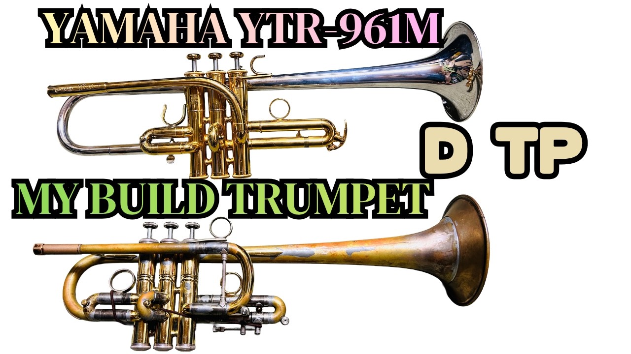 Custom D Trumpet Slide - YouTube