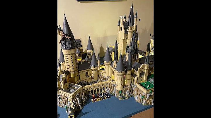 Is The New Microscale LEGO Hogwarts Better Than The Original One?!?!?! #shorts