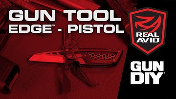 Real Avid Gun Tool Edge™- Pistol: The Ultimate Everyday Carry And Firearm Maintenance Tool..