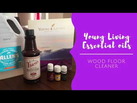 Young Living Essential Oils Hardwood Floor Cleaner - YouTube