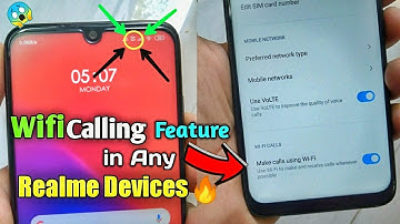 Wifi Calling Feature In Any Realme Devices | VoWifi For Realme Devices | Realme 2 ?