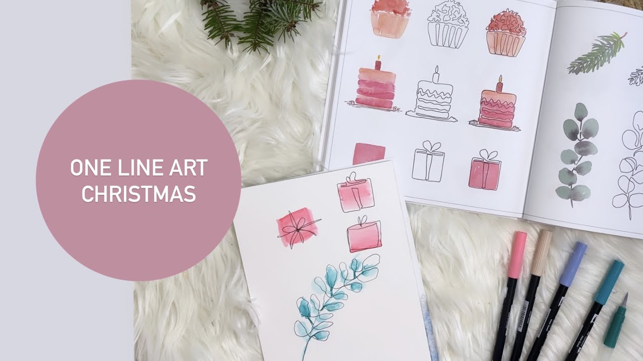 Geschenkset - One Line Art