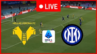 [LIVE] Verona vs Inter Milan | Serie A 23/24 Matchday Live Now Video Game Simulation