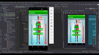 Android Studio - Temperature Converter screenshot 2