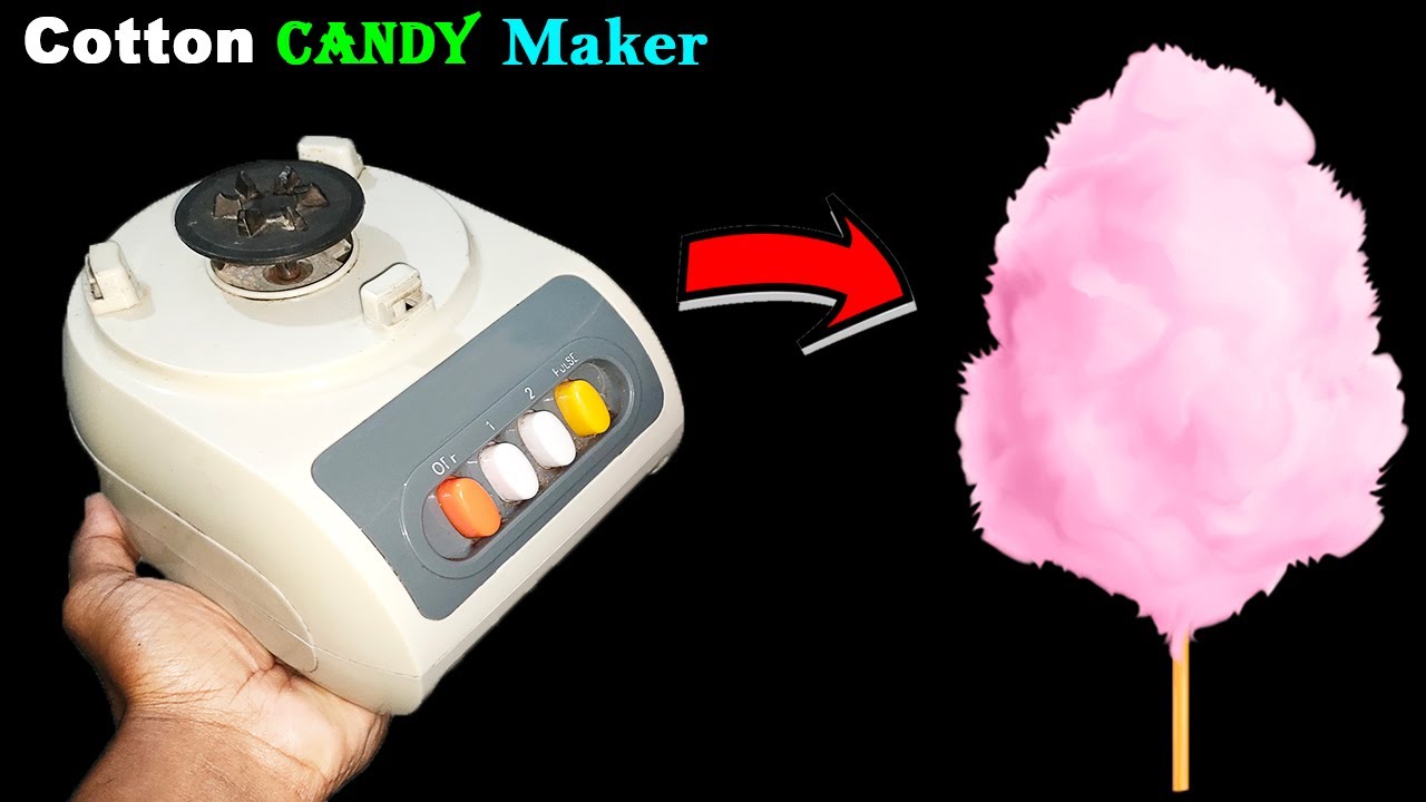 YYBUSHER DIY Tabletop Cotton Candy Machine