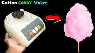 How To Make a Cotton Candy Machine At Home | Diy Cotton Candy Machine | Cotton Candy Maker