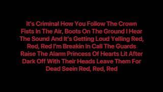 Kylie Cantrall - Red (From “Descendants: The Rise Of Red) (Lyrics)