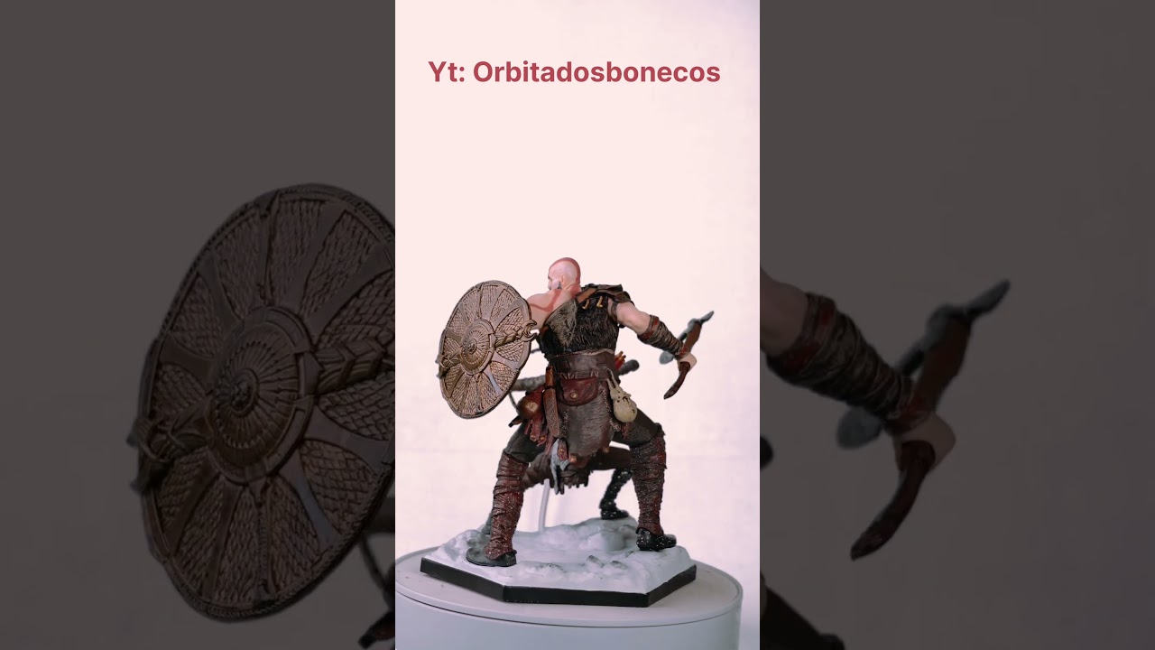 Kratos god of War #actionfigure #orbitadosbonecos
