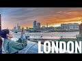 Central London Early Mooring Walk | London City Tour | 4K HDR Virtual Walking Tour around the City