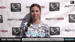 2030 Addison Reaney 3.5 GPA - Second Base Softball Recruiting Video - Power Surge
